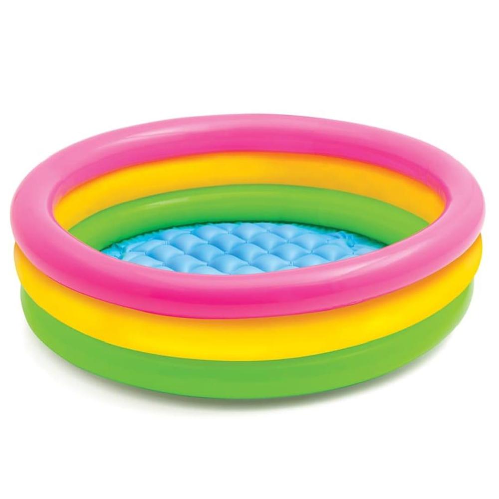 INTEX - Sunset Glow Baby Pool For Kids Inflatable Kids Bath Tub For Children - ZEEBLENDZ.PK