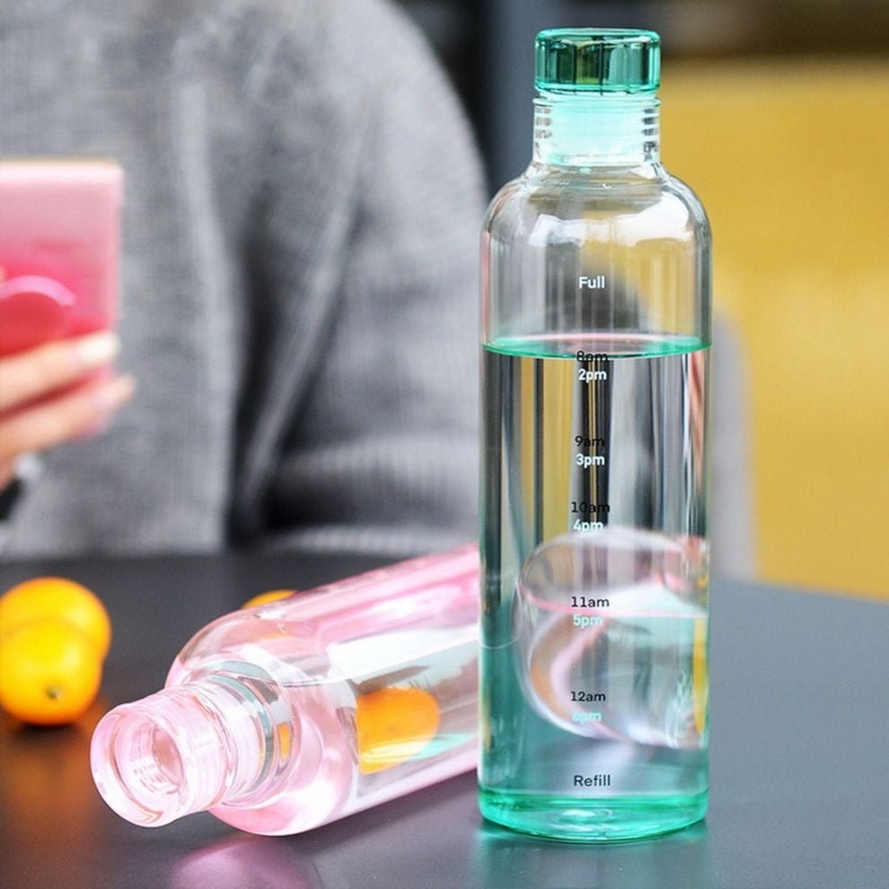 Cute Transparent Bottle. Easy to Carry. Article:1701 - ZEEBLENDZ.PK
