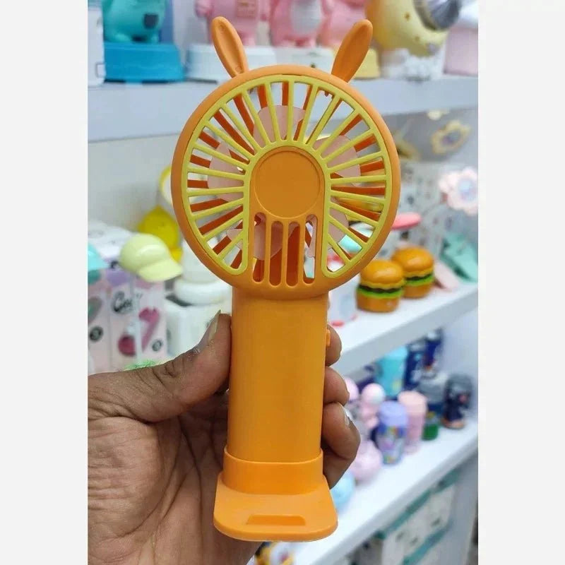 New Cute portable mini hand held fan - ZEEBLENDZ.PK
