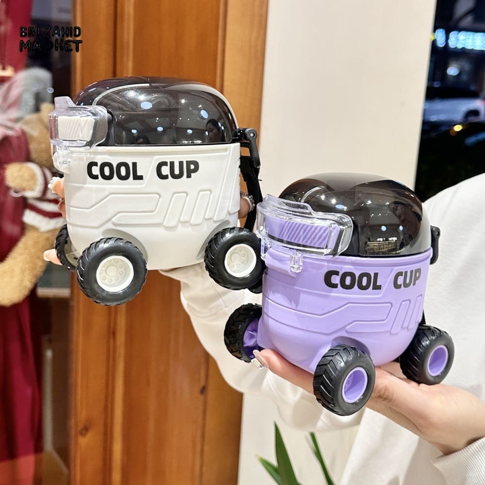 Cool Cup Bottle For kids Especially for school inspired by car - ZEEBLENDZ.PK