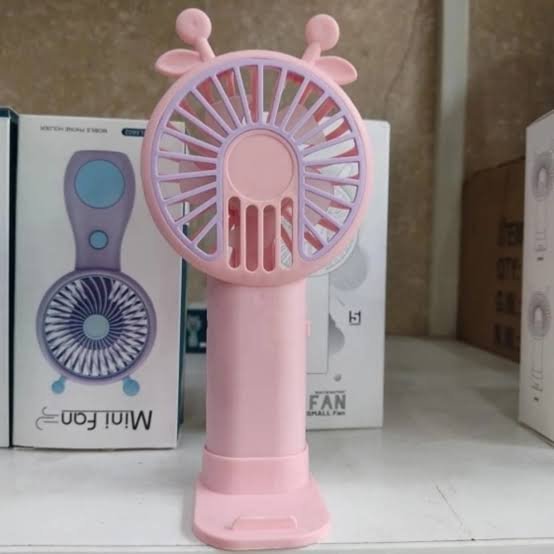 New Cute portable mini hand held fan - ZEEBLENDZ.PK