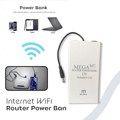 12W WiFi Router Power Bank - ZEEBLENDZ.PK