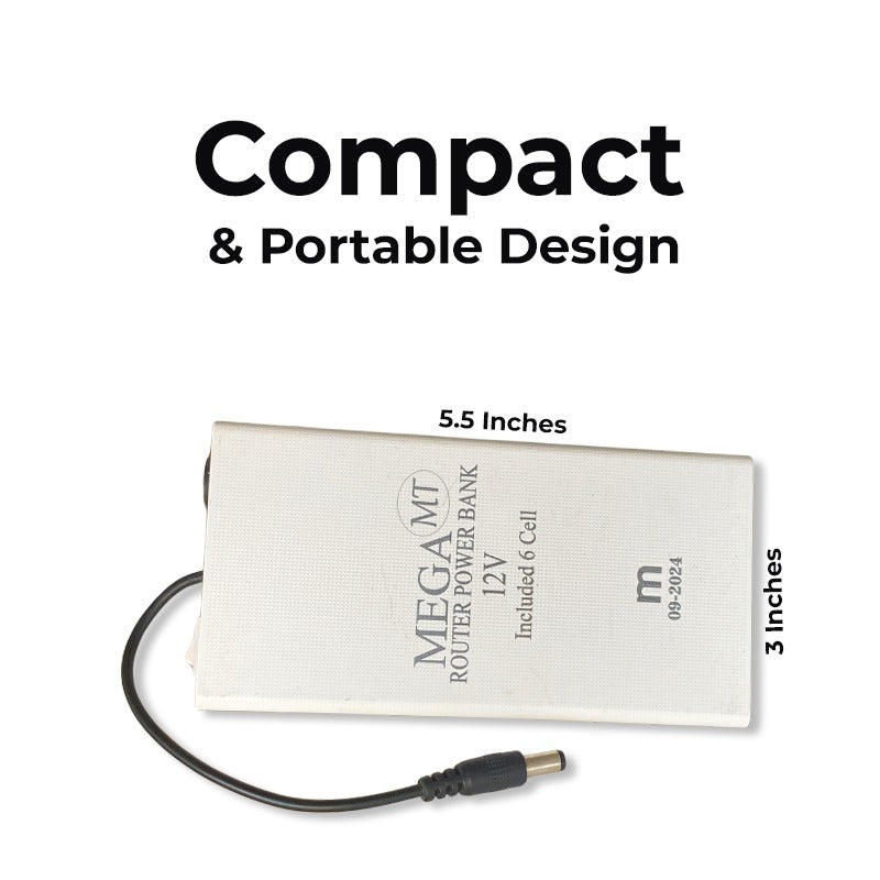 12W WiFi Router Power Bank - ZEEBLENDZ.PK